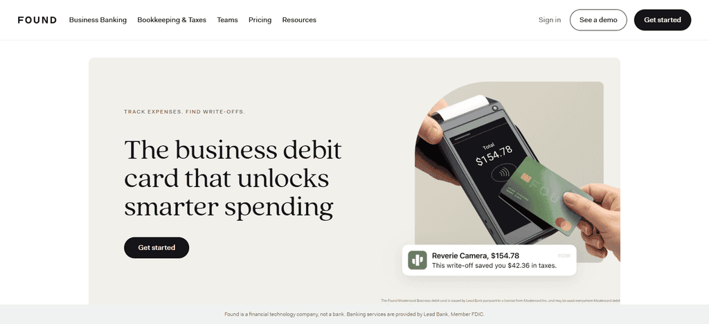 Business Debit Card Found