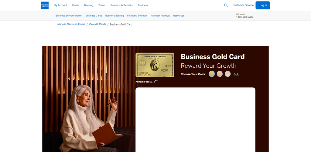 American Express Business Gold Card