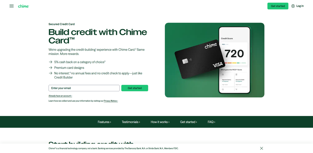 Chime Credit Builder Visa® Card