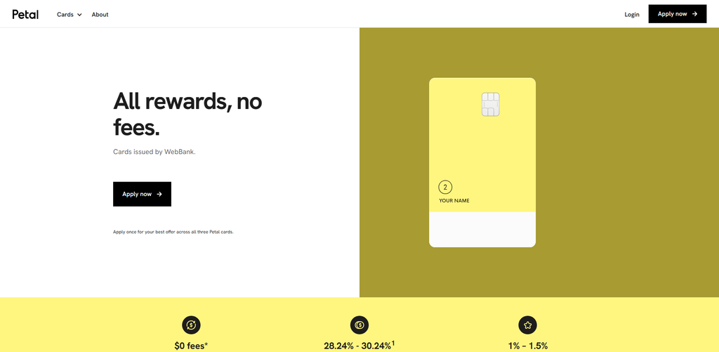 Petal® 2 Visa® Credit Card