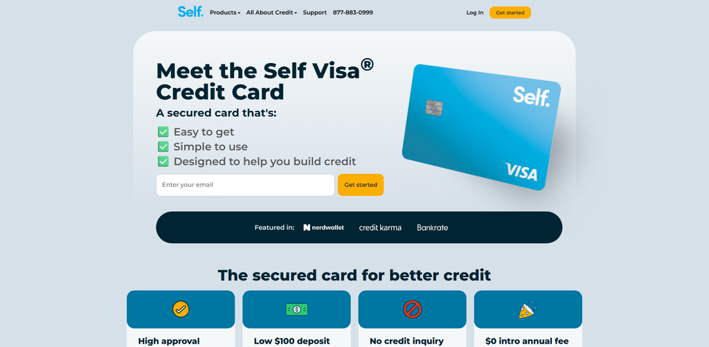 Self Visa® Credit Card