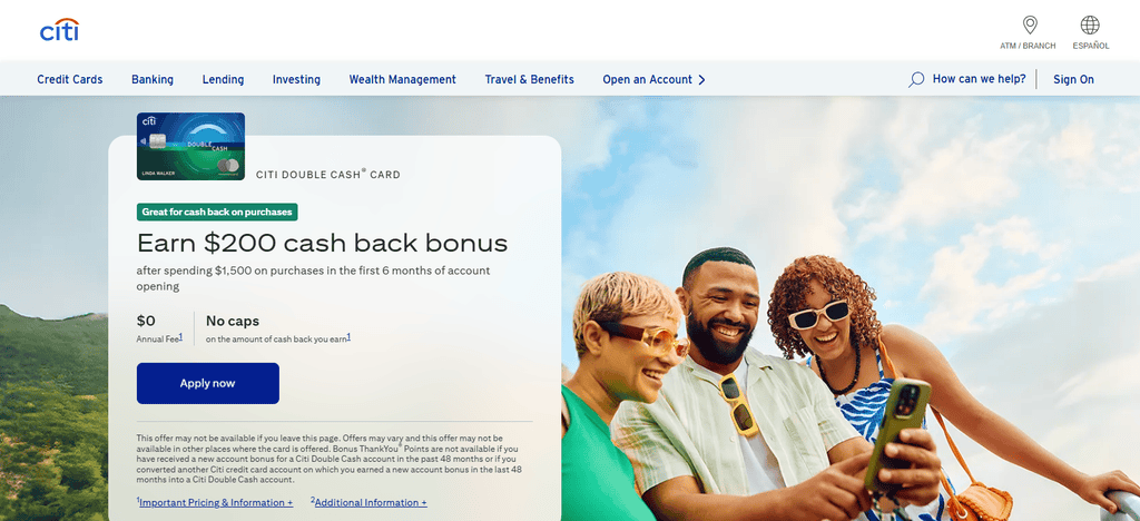 Citi® Double Cash Card