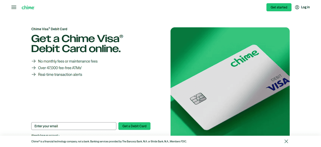 Chime Visa® Debit Card