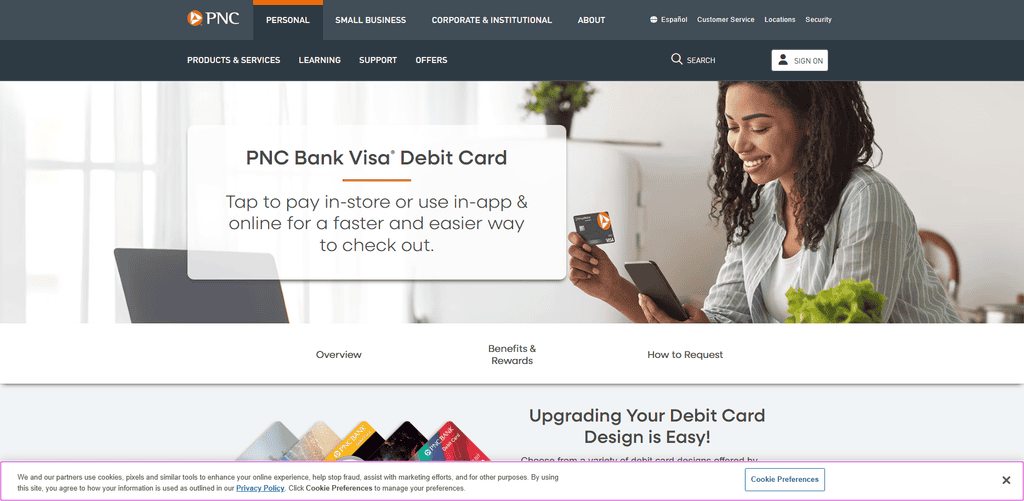PNC Visa Debit Card