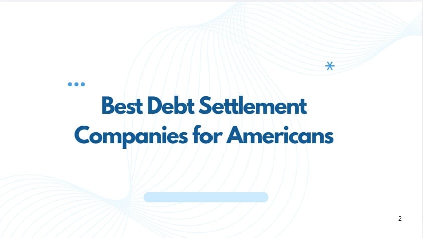 10 Best Debt Settlement Companies for Americans in 2026
