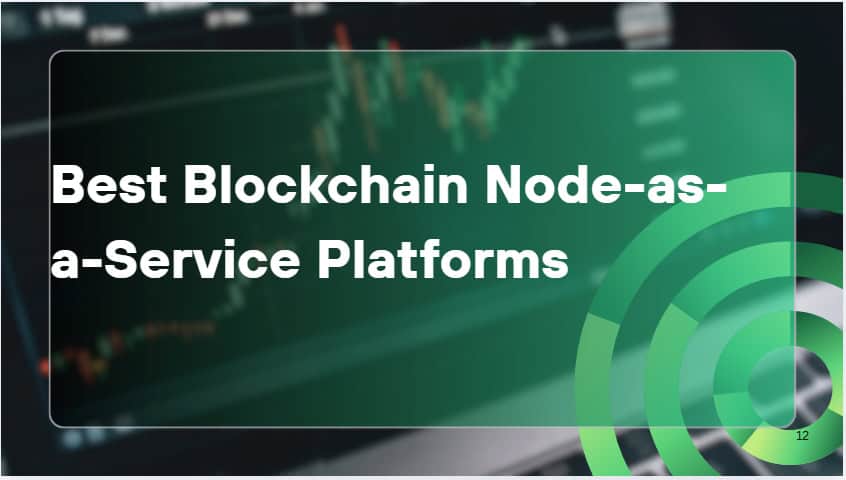 10 Best Blockchain Node-as-a-Service Platforms